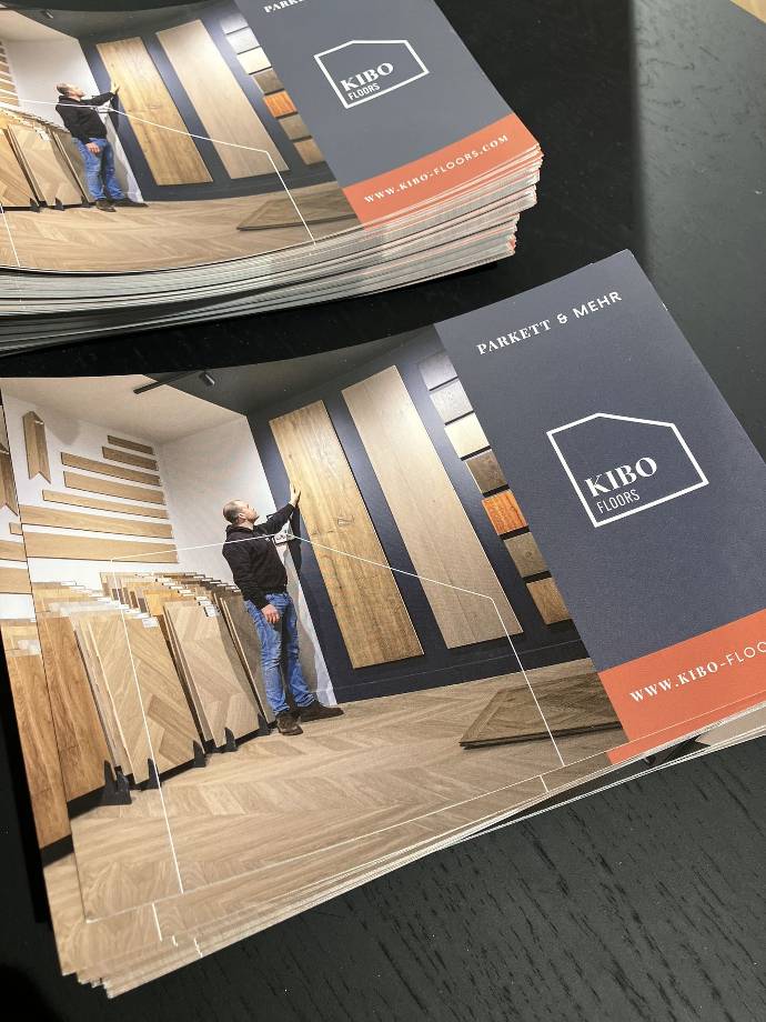 Flyer identité magasin
