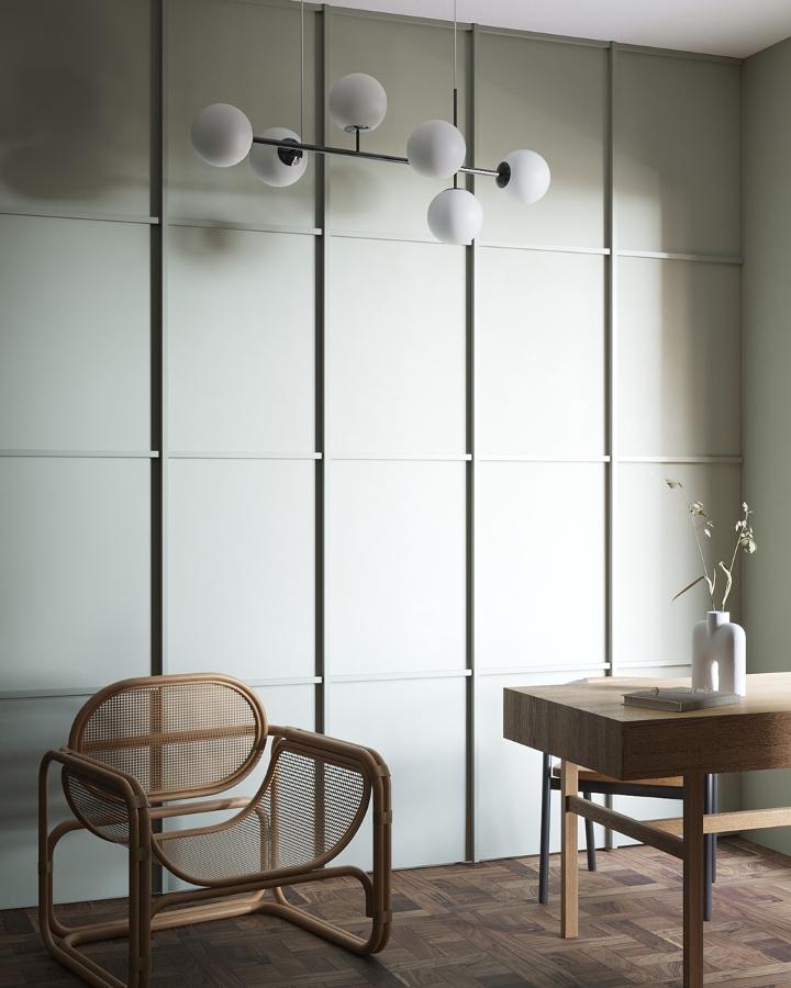 couleurs apaisantes bureau