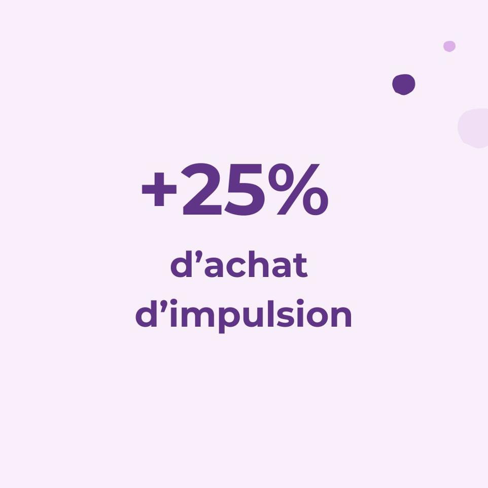 Augmenter achat d'impulsion