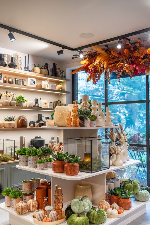 Displays boutique fleurs Hors Saison Displays boutique fleurs Hors Saison