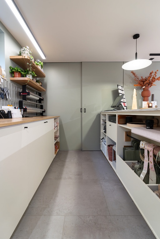 Intérieur comptoir sur-mesure