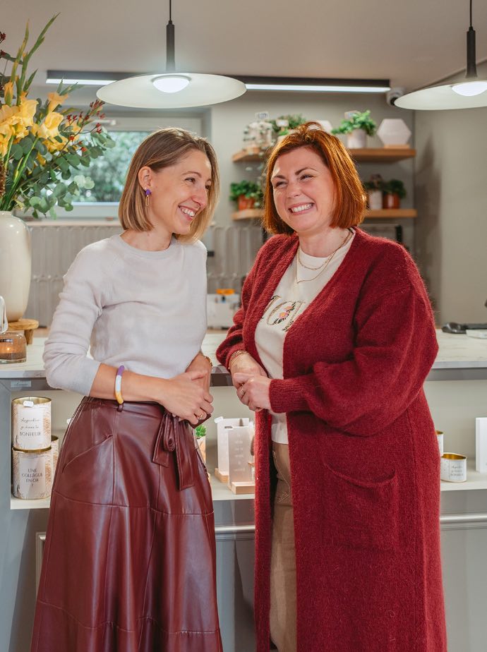 Virginie et Carole Hors Saison boutique de fleurs