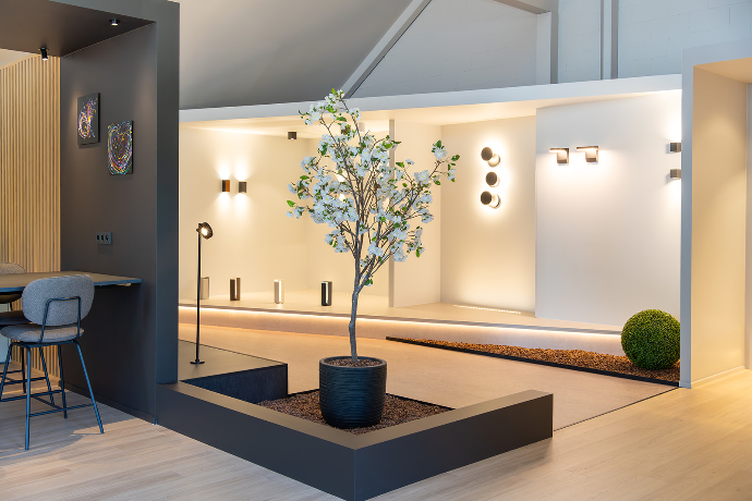 Showroom éclairage et salle de réception Stavelot